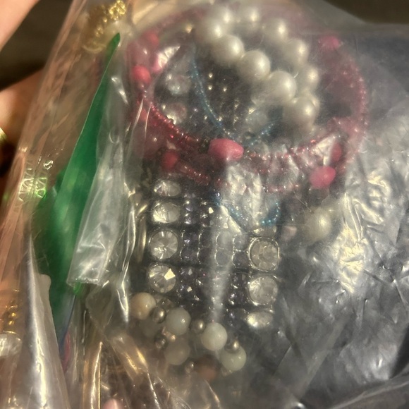 48 Piece Boho/Beaded Jewelry Bundle - Silver and Gold Tones ALL WEARABLE - LOT - Picture 8 of 9